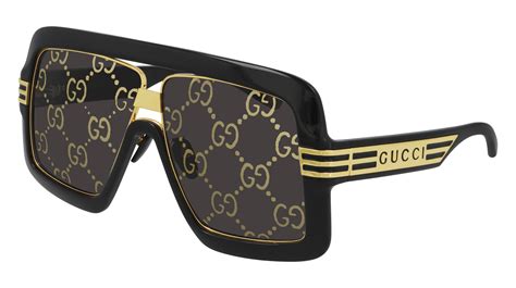 gucci sunglasses black gold|shop gucci sunglasses online.